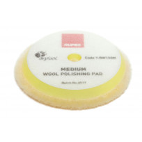 RUPES Medium Wool Polishing Pad Yellow 130/145mm