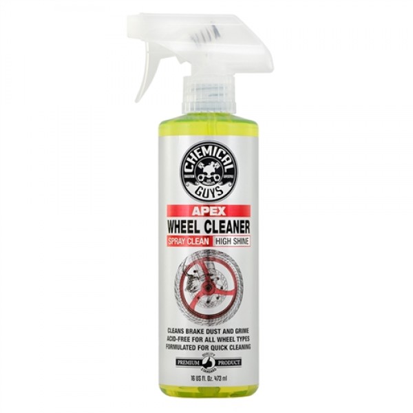 Apex Wheel Cleaner Spray On, Wipe Off Wheel and Tire Cleaner for Motorcycles 0,473l